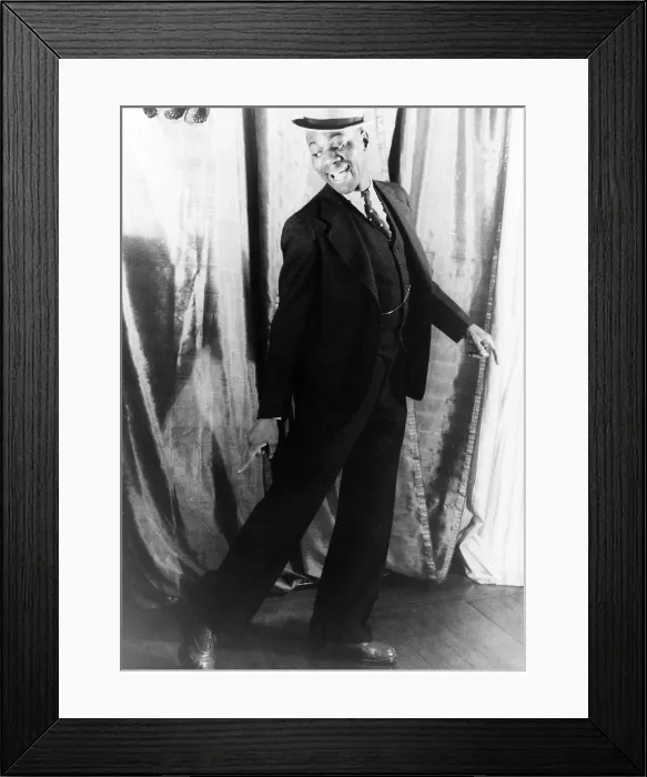 Framed Print : Bill Robinson (1878-1949), also known as Bojangles, was a vaudeville star who became a supporting character in many Shirley Temple movies: THE LITTLE COLONEL (1935) Framed Print : Bill Robinson (1878-1949), also known as Bojangles, was a vaudeville star who became a supporting character in many Shirley Temple movies: THE LITTLE COLONEL (1935)