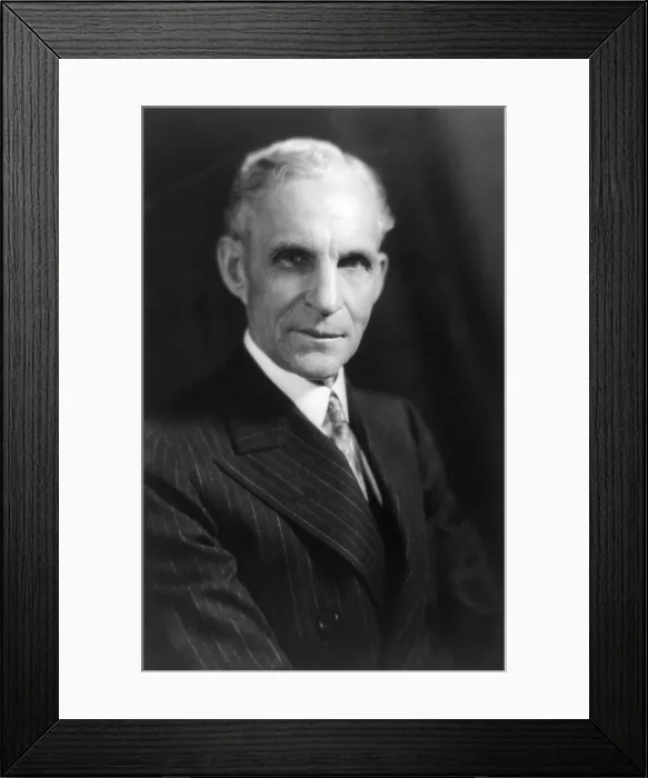 Framed Print : Henry Ford (1963-1947) Framed Print : Henry Ford (1963-1947)