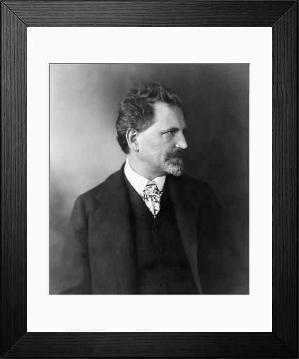 Framed Print : Alphonse Mucha (1860-1939), Czech art nouveau painter and poster designer