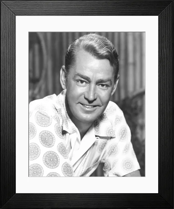 Framed Print : HELL ON FRISCO BAY, Alan Ladd, 1955