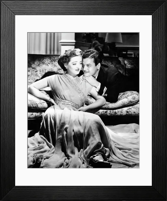 Framed Print : OLD ACQUAINTANCE, from left: Bette Davis, Gig Young, 1943