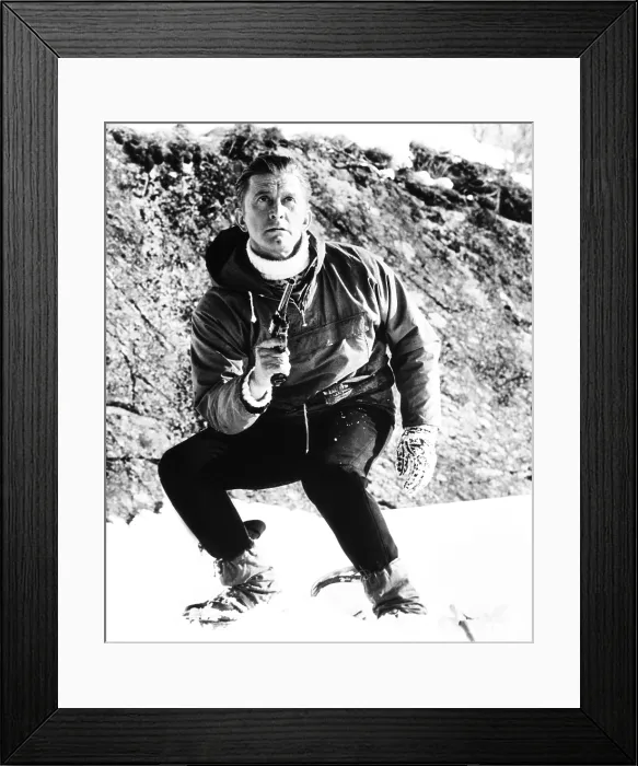 Framed Print : THE HEROES OF TELEMARK, Kirk Douglas, 1965