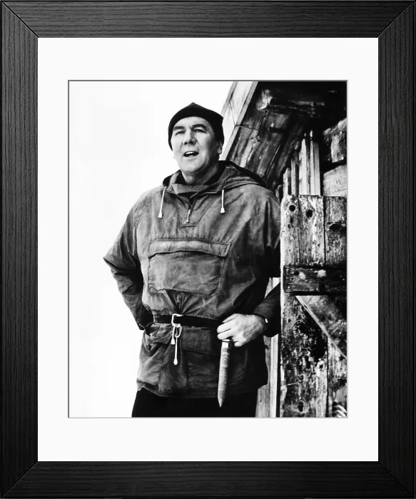 Framed Print : THE HEROES OF TELEMARK, Michael Redgrave, 1965 Framed Print : THE HEROES OF TELEMARK, Michael Redgrave, 1965