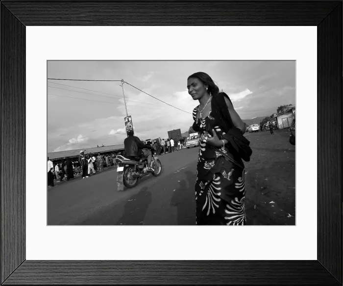 Framed Print : CONGO, Democratic Republic of the. Goma. Democratic Republic of the Congo (2008). Kivu Conflict. Joseph Kabila Avenue. AISA / Everett Collection**US SALES ONLY** Framed Print : CONGO, Democratic Republic of the. Goma. Democratic Republic of the Congo (2008). Kivu Conflict. Joseph Kabila Avenue. AISA / Everett Collection**US SALES ONLY**