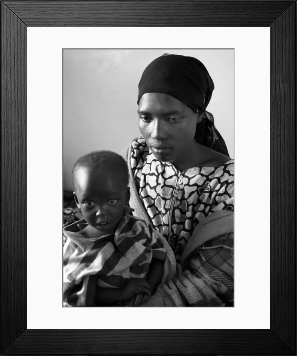 Framed Print : CONGO, Democratic Republic of the. Kitchanga. Democratic Republic of the Congo (2008). Kivu Conflict. Saint Benoit Hospital, in Kitchanga, rebel zone Framed Print : CONGO, Democratic Republic of the. Kitchanga. Democratic Republic of the Congo (2008). Kivu Conflict. Saint Benoit Hospital, in Kitchanga, rebel zone