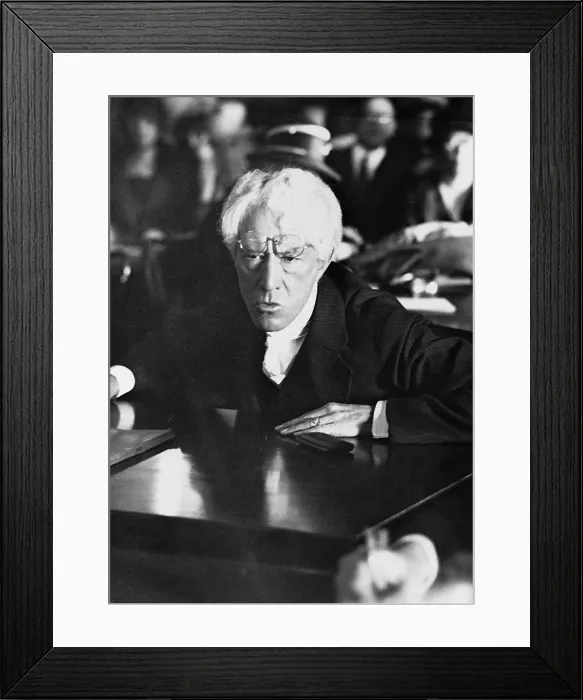 Framed Print : Kenesaw Mountain Landis (1866-1944), Major League Baseball Commissioner from 1920 until his death in 1944 testifies before Congress in 1924 Framed Print : Kenesaw Mountain Landis (1866-1944), Major League Baseball Commissioner from 1920 until his death in 1944 testifies before Congress in 1924