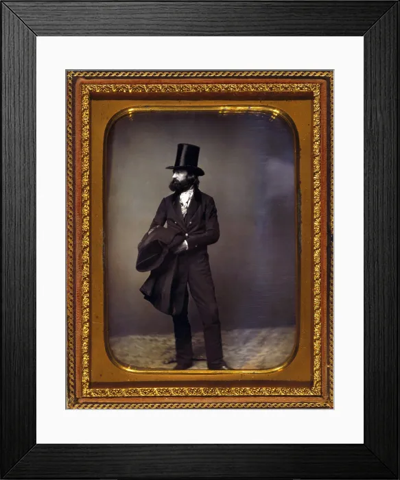 Framed Print : William Sidney Mount (1807-1868) American master painter of everyday life on Long Island, New York including empathetic and dignified portrayals of African Africans