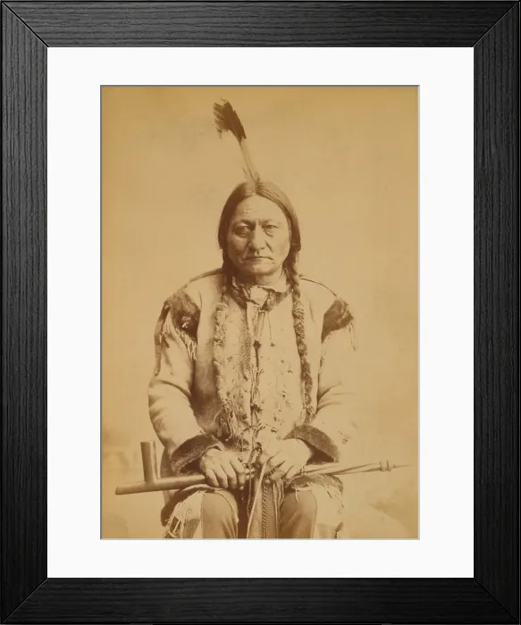 Framed Print : Edmond Goncourt (1822-1896), French naturalistic novelist, art critic, and historian. Ca. 1890