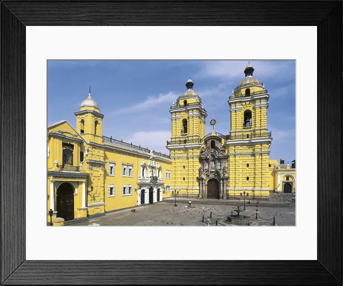 Framed Print : VASCONCELLOS, Constantino. Church of Sao Francisco or Church of Saint Francis. 1657-1674. PERU. LIMA. Lima. AISA / Everett Collection**US SALES ONLY** Framed Print : VASCONCELLOS, Constantino. Church of Sao Francisco or Church of Saint Francis. 1657-1674. PERU. LIMA. Lima. AISA / Everett Collection**US SALES ONLY**
