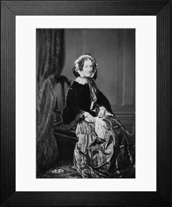 Framed Print : Lydia H. Sigourney (1791-1865) was a very successful American writer of her day, writing numerous books and periodical articles Framed Print : Lydia H. Sigourney (1791-1865) was a very successful American writer of her day, writing numerous books and periodical articles