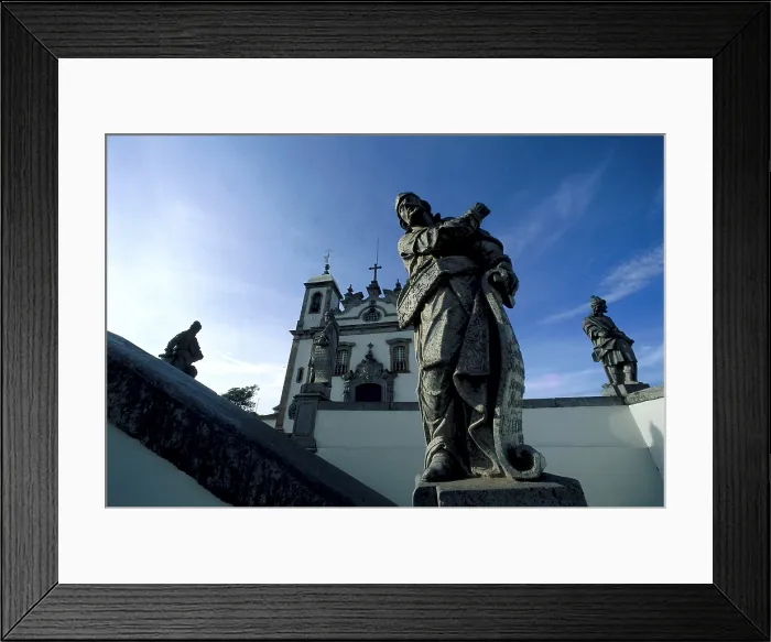 Framed Print : ALEIJADINHO, Antonio Francisco de Lisboa, also called (1738-1814). The Prophets. 1800-1805. BRAZIL. Congonhas do Campo. Church of Bom Jesus do Matosinhos Framed Print : ALEIJADINHO, Antonio Francisco de Lisboa, also called (1738-1814). The Prophets. 1800-1805. BRAZIL. Congonhas do Campo. Church of Bom Jesus do Matosinhos