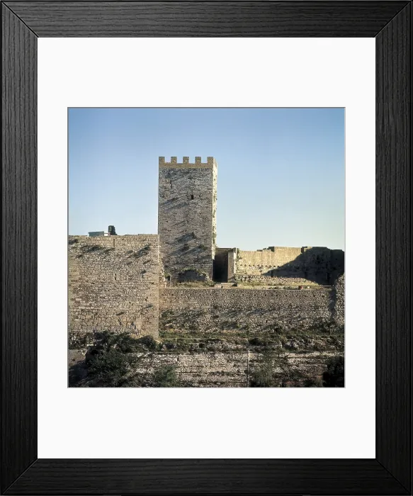 Framed Print : ITALY. SICILY. ENNA. Enna. Lombard Castle seen from Roca de Cerere. AISA / Everett Collection**US SALES ONLY** Framed Print : ITALY. SICILY. ENNA. Enna. Lombard Castle seen from Roca de Cerere. AISA / Everett Collection**US SALES ONLY**
