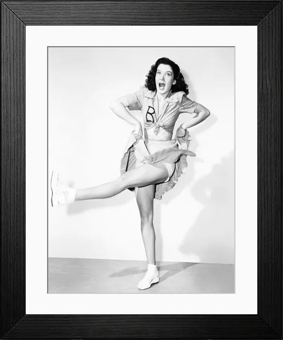 Framed Print : HERE COME THE CO-EDS, Peggy Ryan, 1945