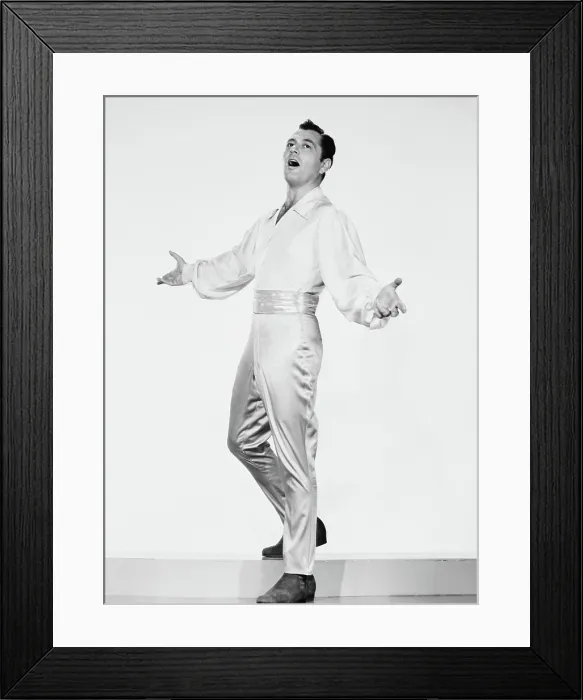 Framed Print : HER COME THE GIRLS, Tony Martin, 1953 Framed Print : HER COME THE GIRLS, Tony Martin, 1953