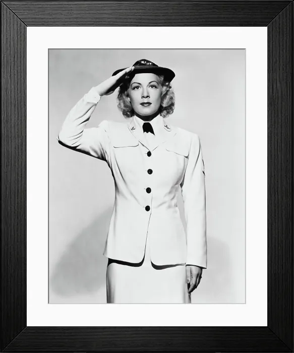 Framed Print : HERE COME THE WAVES, Betty Hutton, 1944