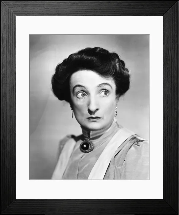 Framed Print : HE STAYED FOR BREAKFAST, Una O'Connor, 1940