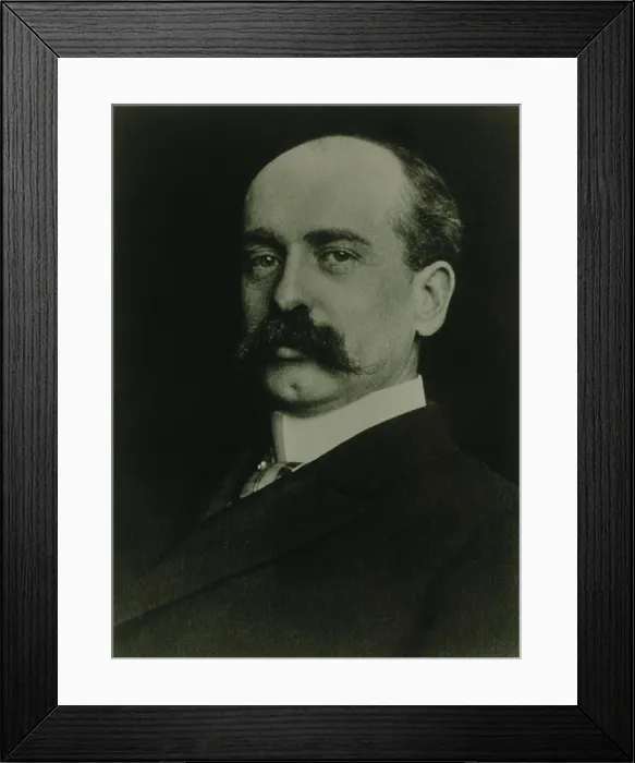 Framed Print : Edward Davis Jones (1856-1920) a cofounder of Dow Jones & Co. While the Dow Jones Industrial Average bears his name, his partner, Charles Dow, was its sole creator. Ca. 1900 Framed Print : Edward Davis Jones (1856-1920) a cofounder of Dow Jones & Co. While the Dow Jones Industrial Average bears his name, his partner, Charles Dow, was its sole creator. Ca. 1900
