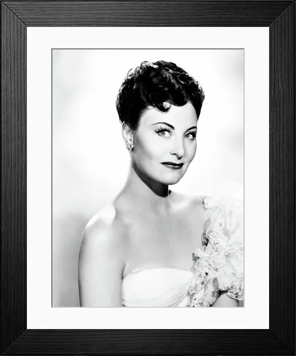 Framed Print : HIGHER AND HIGHER, Michele Morgan, 1943