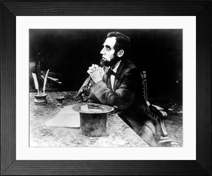 Framed Print : THE BIRTH OF A NATION, Joseph Henabery, (as President Abraham Lincoln), 1915 Framed Print : THE BIRTH OF A NATION, Joseph Henabery, (as President Abraham Lincoln), 1915
