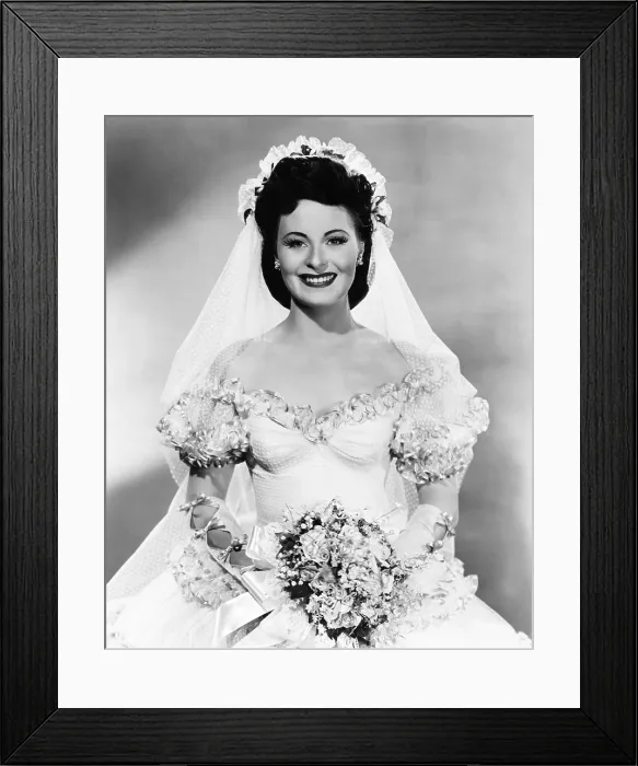 Framed Print : HIGHER AND HIGHER, Michele Morgan, 1943