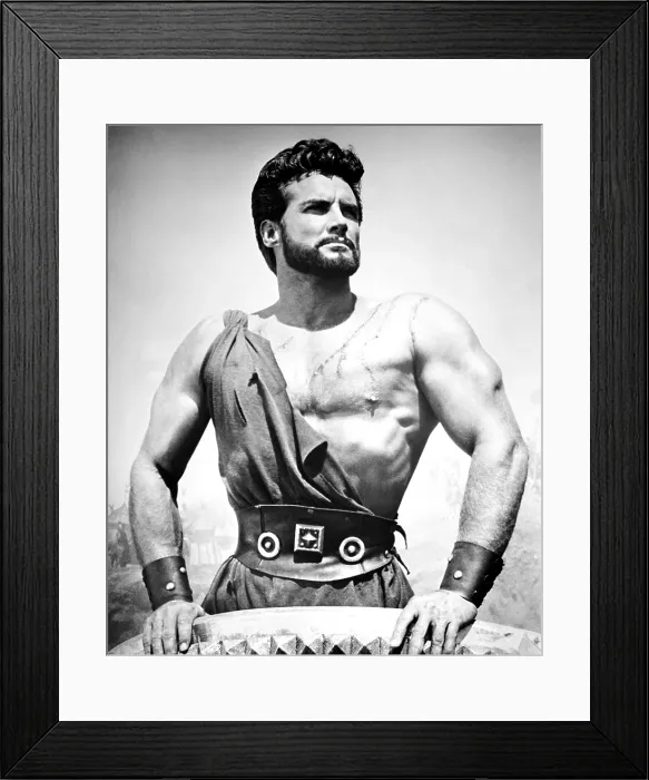 Framed Print : HERCULES UNCHAINED, (aka ERCOLE E LA REGINA DI LIDIA), Steve Reeves, 1959 Framed Print : HERCULES UNCHAINED, (aka ERCOLE E LA REGINA DI LIDIA), Steve Reeves, 1959