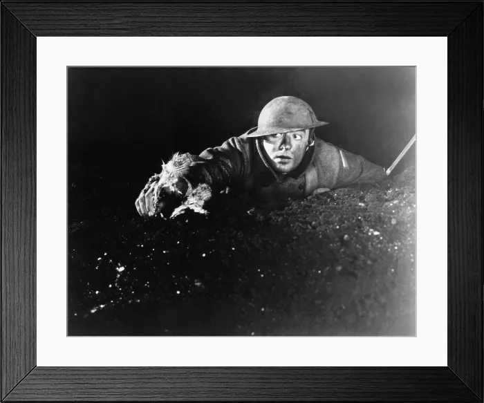Framed Print : THE BIG PARADE, John Gilbert, 1925 Framed Print : THE BIG PARADE, John Gilbert, 1925