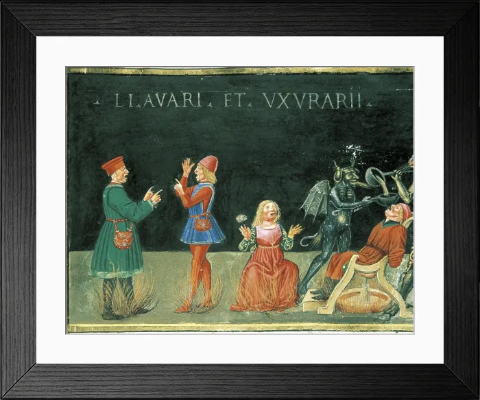 Framed Print : DE PREDIS, Cristoforo (1440-1486). Stories of Saint Joachim, Saint Anne, Virgin Mary, Jesus, the Baptist and the End of the World. 1476 Framed Print : DE PREDIS, Cristoforo (1440-1486). Stories of Saint Joachim, Saint Anne, Virgin Mary, Jesus, the Baptist and the End of the World. 1476