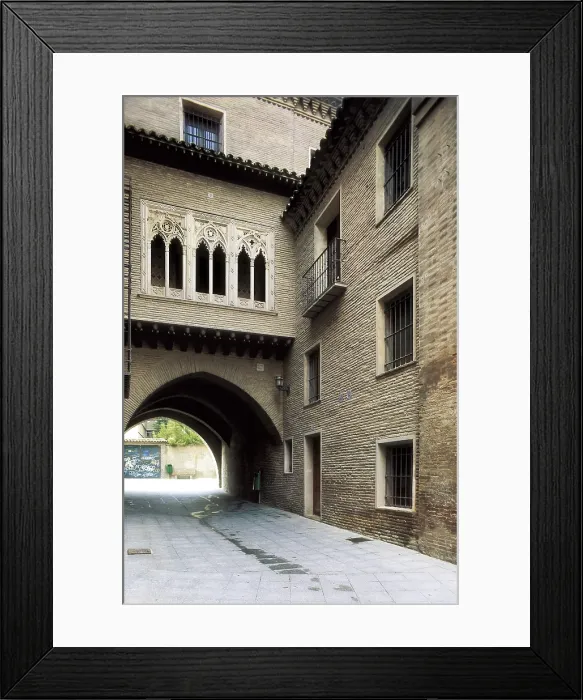 Framed Print : SPAIN. ARAGON. ZARAGOZA. Zaragoza. Dean Arch (13th c.). Gothic art. ; Mudejar art. Architecture. AISA / Everett Collection**US SALES ONLY** Framed Print : SPAIN. ARAGON. ZARAGOZA. Zaragoza. Dean Arch (13th c.). Gothic art. ; Mudejar art. Architecture. AISA / Everett Collection**US SALES ONLY**