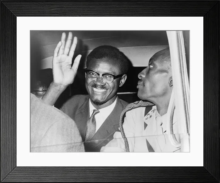 Framed Print : Patrice Lumumba (1925-1961) first Prime Minister of Congo in 1960 Framed Print : Patrice Lumumba (1925-1961) first Prime Minister of Congo in 1960