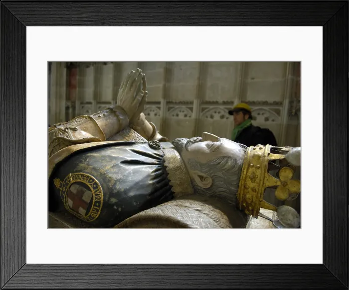 Framed Print : UNITED KINGDOM. ENGLAND. Warwick. Collegiate Church of St Mary. Sepulchre of Ambrose Dudley, earl of Warwick. Gothic art