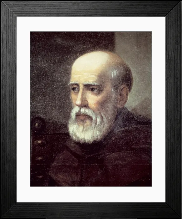 Framed Print : MARCHENA, Jose (1768-1821). Spanish writer, politician and religious man. Known as Abate Marchena, he took part in the French Revolution. Naturalism. Painting