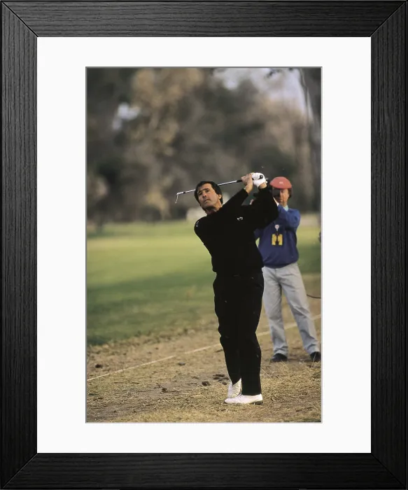 Framed Print : BALLESTEROS, Severiano (1957). Spanish golf player. AISA / Everett Collection**US SALES ONLY**
