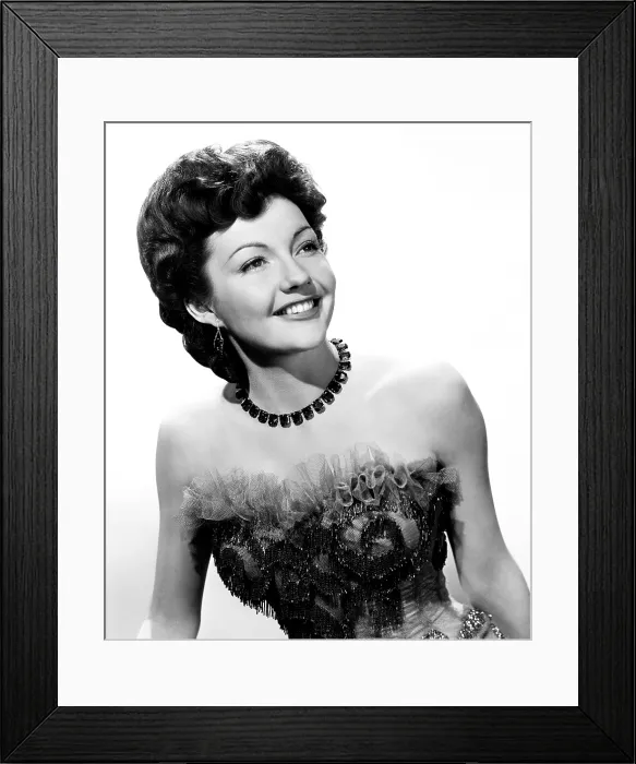 Framed Print : HELLO, FRISCO, HELLO, Lynn Bari, 1943. TM and Copyright 20th Century Fox Film Corp. All rights reserved / courtesy Everett Collection