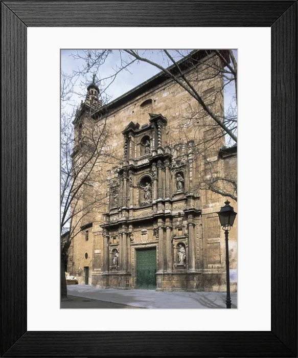 Framed Print : SPAIN. VALENCIA. VALENCIA. Valencia. Church of Santa Cruz (Holy Cross). Baroque art. Architecture. AISA / Everett Collection**US SALES ONLY** Framed Print : SPAIN. VALENCIA. VALENCIA. Valencia. Church of Santa Cruz (Holy Cross). Baroque art. Architecture. AISA / Everett Collection**US SALES ONLY**