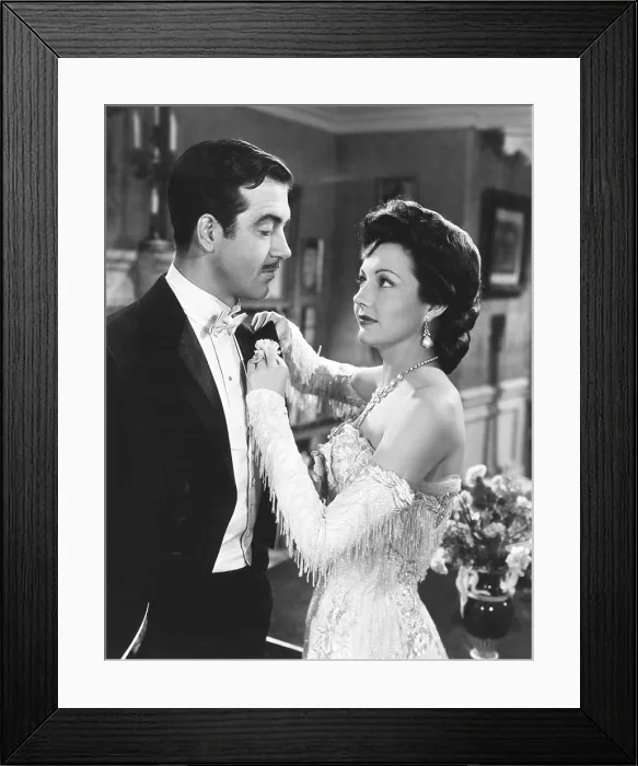 Framed Print : HELLO, FRISCO, HELLO, from left, John Payne, Lynn Bari, 1943, TM and copyright 20th Century Fox Film Corp. All rights reserved / Courtesy: Everett Collection Framed Print : HELLO, FRISCO, HELLO, from left, John Payne, Lynn Bari, 1943, TM and copyright 20th Century Fox Film Corp. All rights reserved / Courtesy: Everett Collection