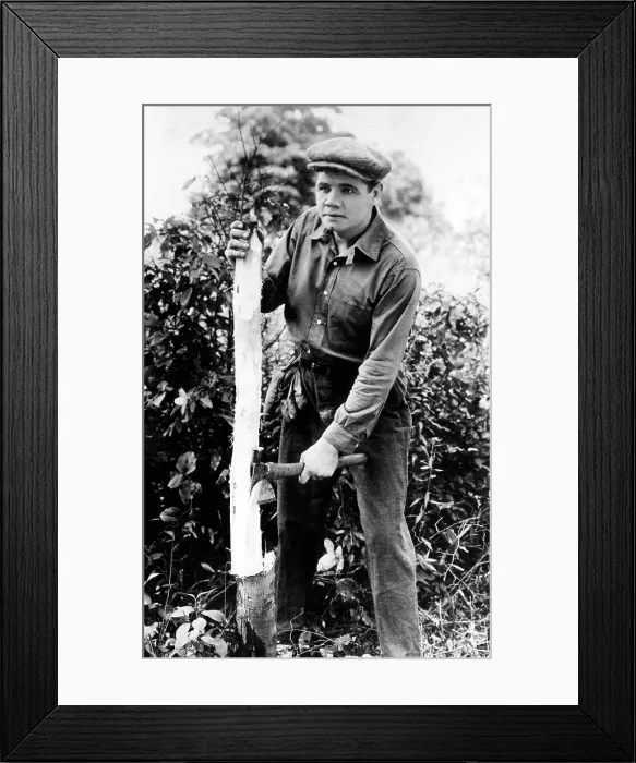 Framed Print : HEADING HOME, Babe Ruth, 1920. Courtesy: CSU Archives / Everett Collection