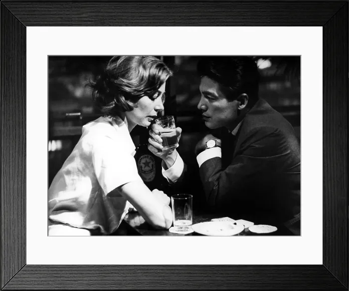 Framed Print : HIROSHIMA MON AMOUR, Emmanuelle Riva, Eiji Okada, 1959