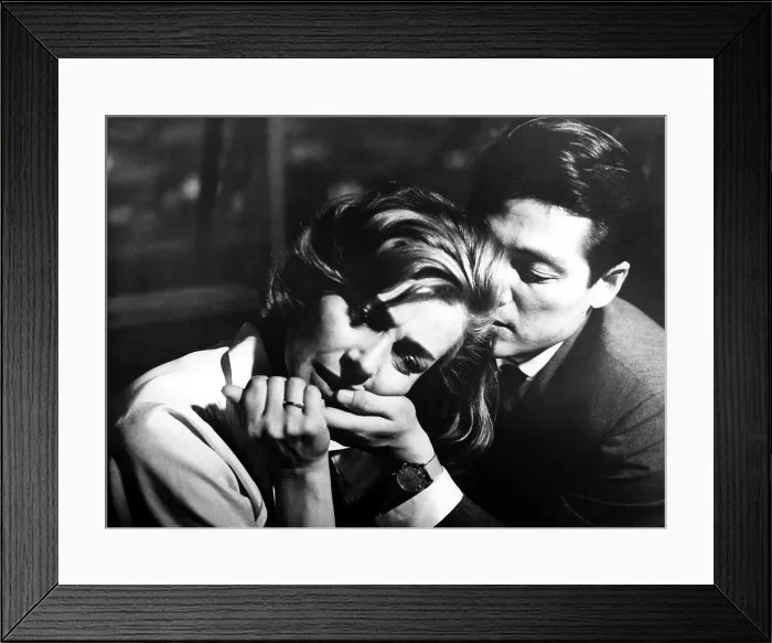 Framed Print : HIROSHIMA MON AMOUR, Emmanuelle Riva, Eiji Okada, 1959