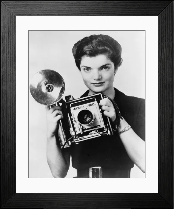 Framed Print : Jacqueline Bouvier as the Inquiring Camera Girl of the Washington Times-Herald, 1952 hington Times-Herald. 1952 hington Times-Herald. 1952 hington Times-Herald