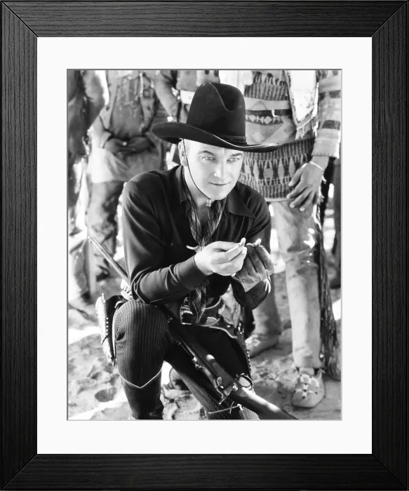 Framed Print : HILLS OF OLD WYOMING, William Boyd, 1937 Framed Print : HILLS OF OLD WYOMING, William Boyd, 1937