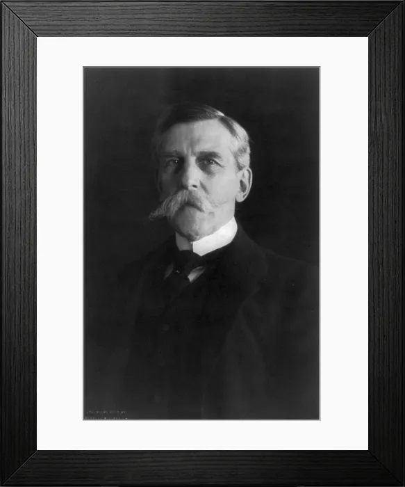 Framed Print : Oliver Wendel Holmes Jr. (1841-1935), was appointed to the Supreme Court in 1902 by President Theodore Roosevelt