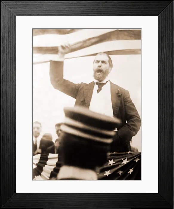 Framed Print : Charles Evans Hughes (1862-1948), ran a close race against Woodrow Wilson in 1916 Framed Print : Charles Evans Hughes (1862-1948), ran a close race against Woodrow Wilson in 1916