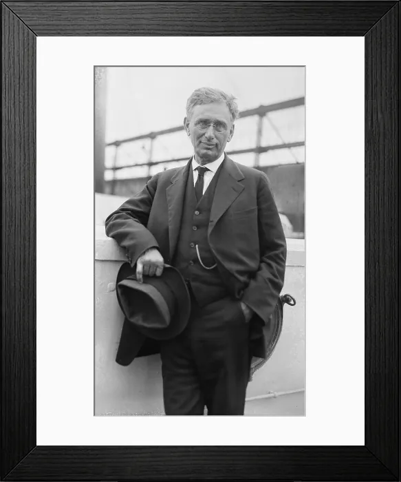 Framed Print : Louis Brandeis (1856-1941), Supreme Court Justice from 1916-1941, on an ocean liner in New York. Ca. 1925 Framed Print : Louis Brandeis (1856-1941), Supreme Court Justice from 1916-1941, on an ocean liner in New York. Ca. 1925