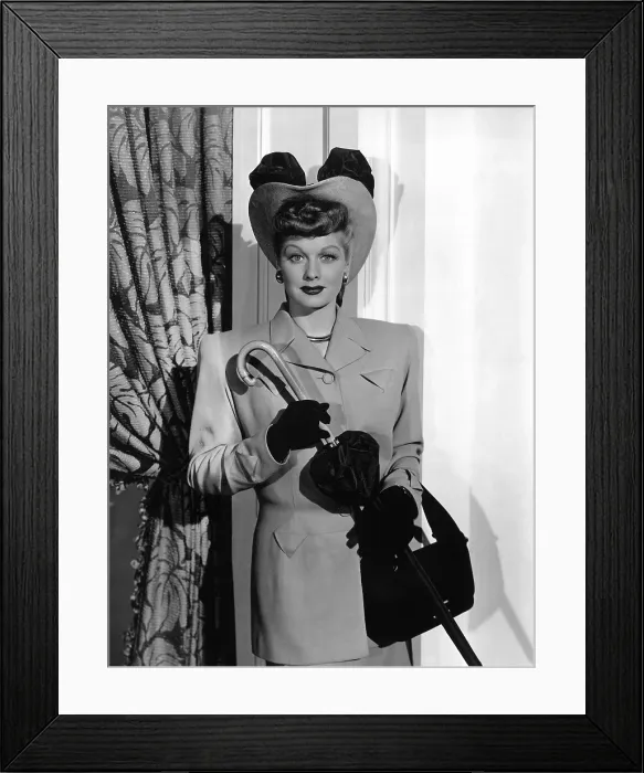 Framed Print : HER HUSBAND'S AFFAIRS, Lucille Ball, 1947