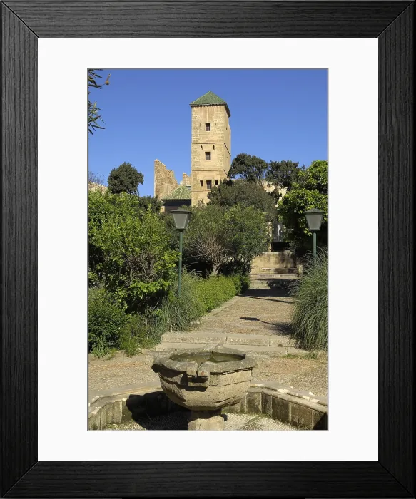 Framed Print : MOROCCO. Rabat. Palace of Mulay Ismail, next to the Oudaia Kasbah. AISA / Everett Collection**US SALES ONLY**