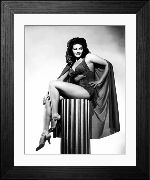 Framed Print : HARVARD, HERE I COME!, Yvonne De Carlo, 1941 Framed Print : HARVARD, HERE I COME!, Yvonne De Carlo, 1941