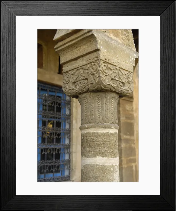 Framed Print : MOROCCO. Rabat. Column in the Andalusian Gardens. AISA / Everett Collection**US SALES ONLY** Framed Print : MOROCCO. Rabat. Column in the Andalusian Gardens. AISA / Everett Collection**US SALES ONLY**