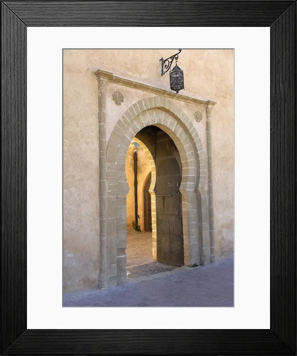 Framed Print : MOROCCO. Rabat. Entrance to the Andalusian gardens. AISA / Everett Collection**US SALES ONLY**