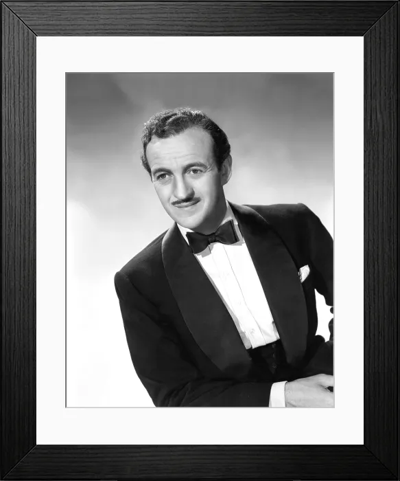 Framed Print : HAPPY GO LOVELY, David Niven, 1951