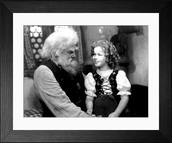 Framed Print : HEIDI, Jean Hersholt, Shirley Temple, 1937, TM and Copyright (c) 20th Century Fox Film Corp. All rights reserved